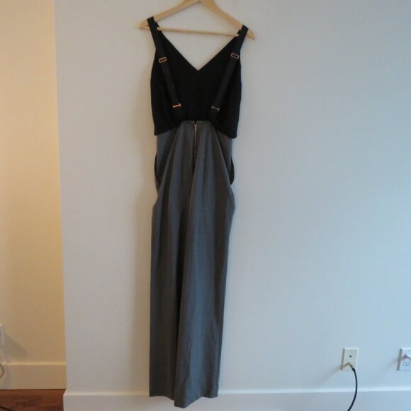 KIT AND ACE Stardust Overalls Jumpsuit Minimalist Academia Wool Silk Blend US 6 - Picture 11 of 15
